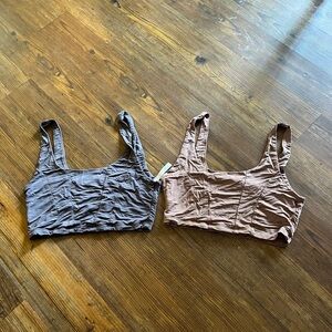 Lot of 2 Free people Intimately women’s Brami Bralette size medium